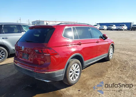 2018 Volkswagen Tiguan 2.0T Se/2.0T Sel из США, поврежденный, VIN 3VV3B7AX2JM149991
